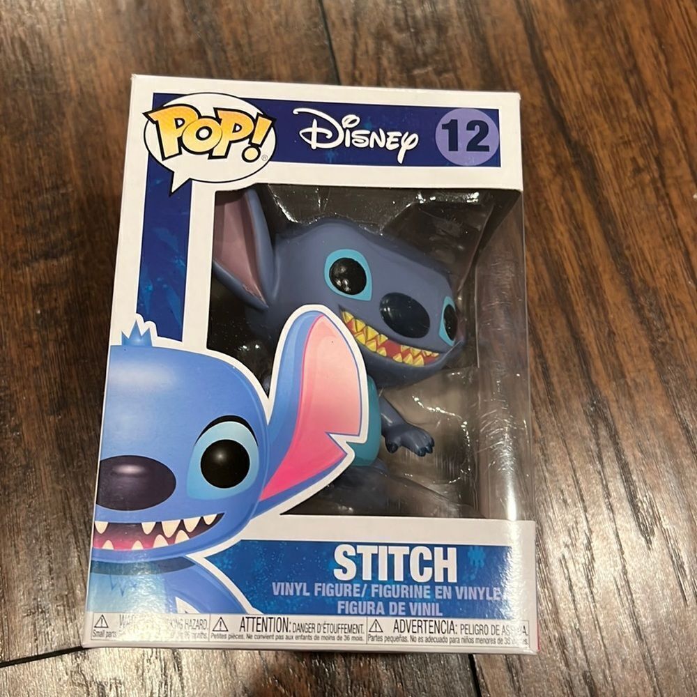 Disney‎ Funko Pop Stitch #12 Series 1 Vinyl Figure New In Box